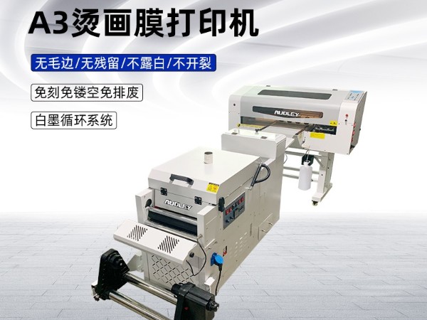 A3 format hot painting shake powder machine