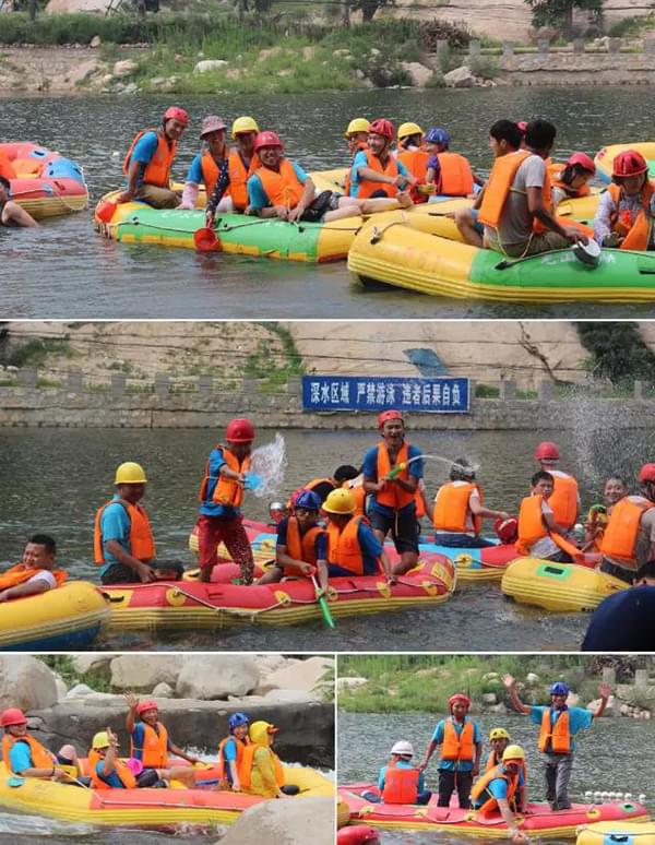 2017Zhengzhou Audley"Yaoshan Grand Canyon rafting" "fairyland-White Cloud Mountain"Happy Outing