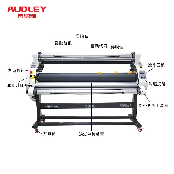 1600X3 automatic low temperature laminating machine